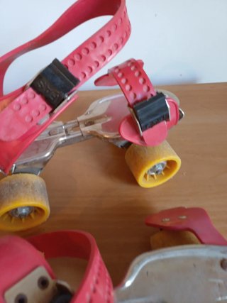 Pattini a rotelle vintage anni '70 - Taglia 37