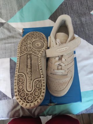 Zapatillas Adidas forum low w Beige