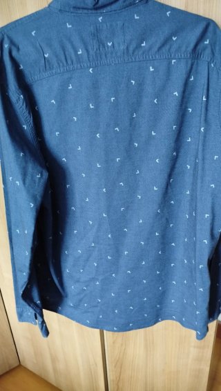 Camisa Hollister Caballero Azul