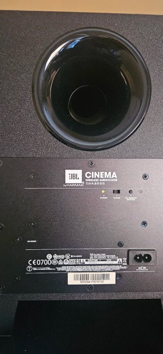 JBL CINEMA SB250 Barra de Sonido Negra