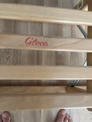 Trineo de madera Gloco Holzwaren Davos 100cm