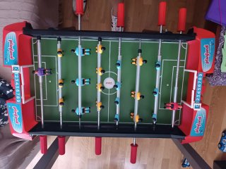 Futbolín de plástico