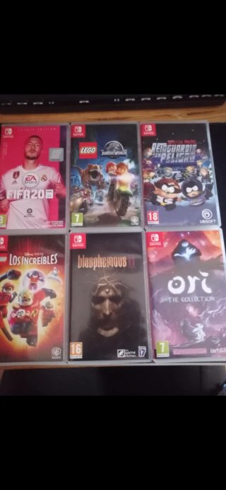 Juegos switch 1