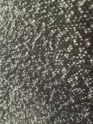 Abrigo Stradivarius gris talla S