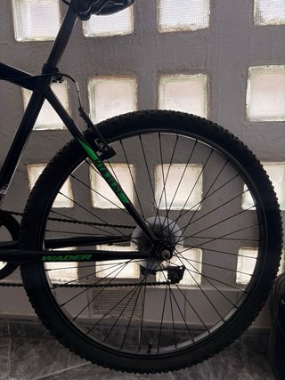 Bicicleta Wader Negra y Verde
