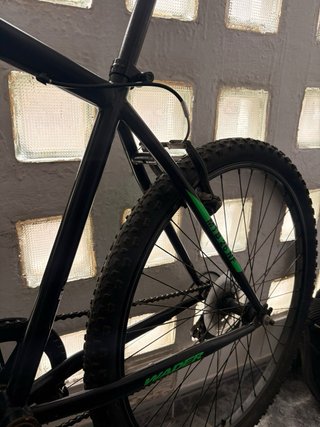 Bicicleta Wader Negra y Verde