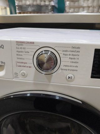 Lavadora LG ThinQ 9kg