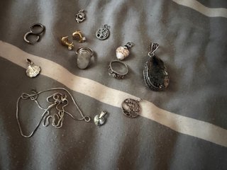 Lote de Joyería Plata y Oro