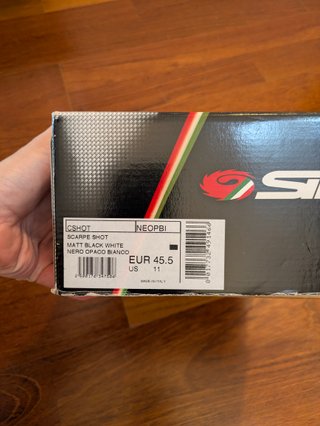 Zapatillas SIDI SHOT talla 45.5