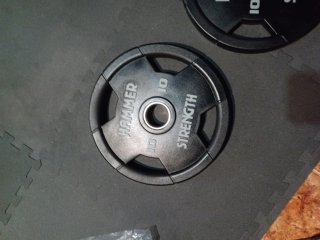 2 Discos Olímpicos Hammer Strength 10kg