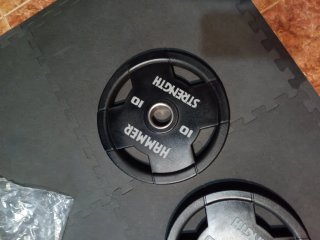 2 Discos Olímpicos Hammer Strength 10kg