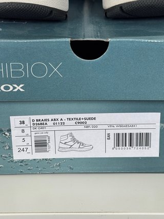 Botas de piel impermeables nuevas GEOX. Talla 38