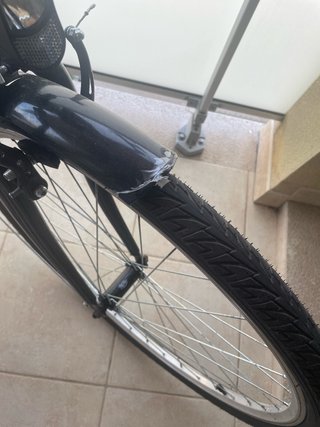 Bicicleta negra