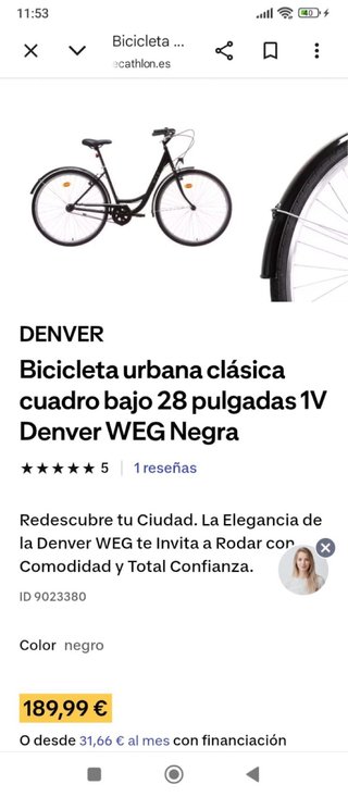 Bicicleta negra