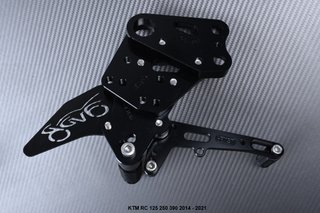 Estriberas retrasadas KTM RC 125 250 390 2014 2021