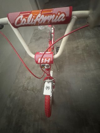 Bicicleta BMX California BH Roja