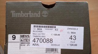 Zapatos Timberland Hombre Talla 43