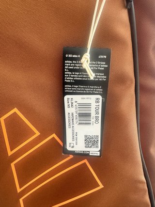 Paletero Adidas RB Tour Bronce