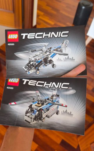 LOTE de LEGO Technic (42034, 42001, 42020)