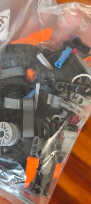 LOTE de LEGO Technic (42034, 42001, 42020)