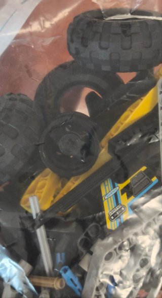LOTE de LEGO Technic (42034, 42001, 42020)