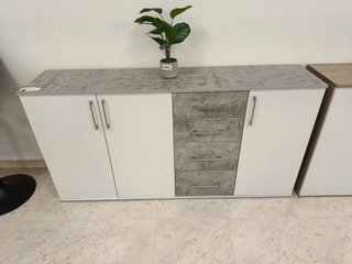 Cómoda Aparador Joana 3 Puertas 4 Cajones