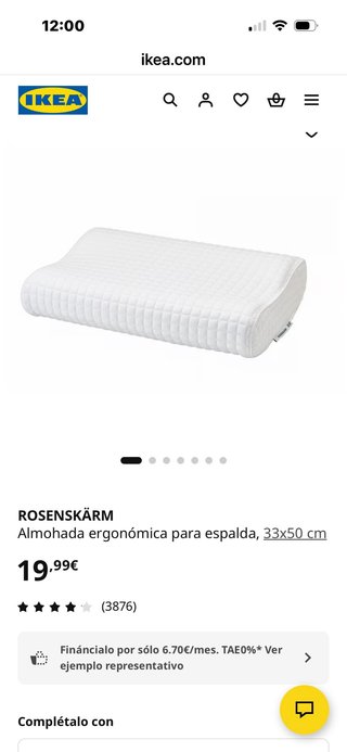 Almohada Rosenskärm Ikea