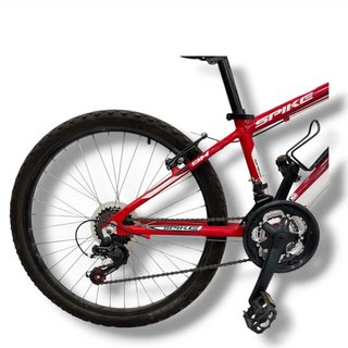 BICICLETA MTB SPIKE BH 21" ROJA Y BLANCA