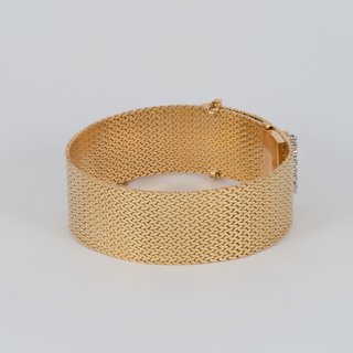 Pulsera de oro 18k 750 con diamantes