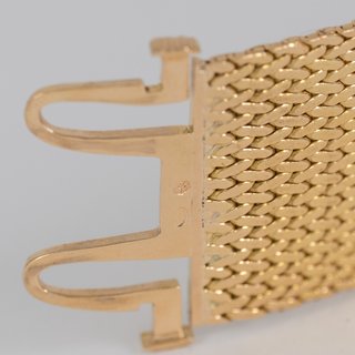 Pulsera de oro 18k 750 con diamantes