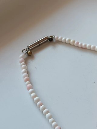 Collana corallo rosa d'epoca