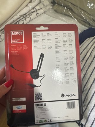 Cascos NGS MS103 Multimedia Nuevos