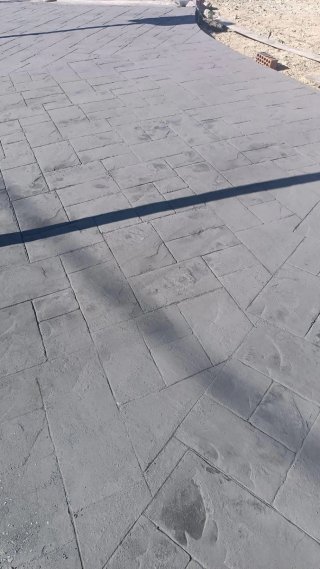 Hormigón impreso para exteriores