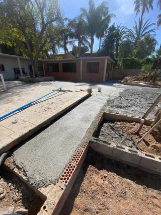 Hormigón impreso para exteriores