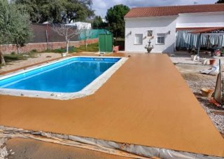 Hormigón impreso para exteriores