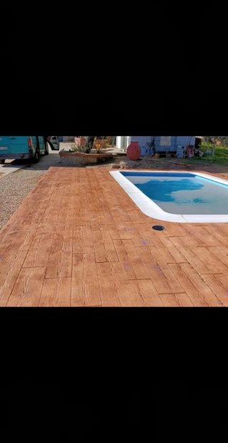 Hormigón impreso para exteriores