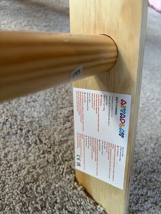 Triangolo Pikler in legno pieghevole