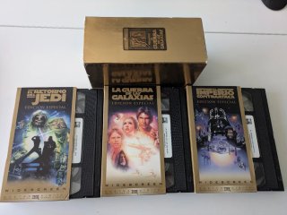 Trilogía Star Wars VHS Edición Especial