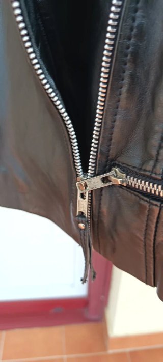 Chaqueta Piel Mango