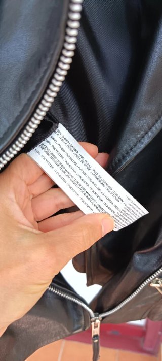 Chaqueta Piel Mango