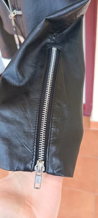 Chaqueta Piel Mango