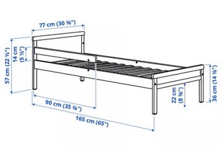 Cama + somier + colchón + protector