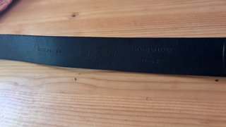 Cinturón Dolce & Gabbana Cuero Negro Hebilla Plata