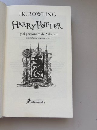 Harry Potter y el prisionero de Azkaban - Edición
