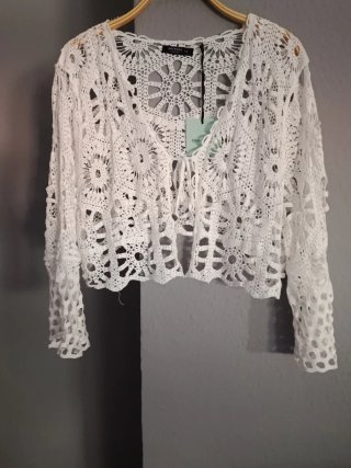 Chaquetilla crochet Miss Rinery