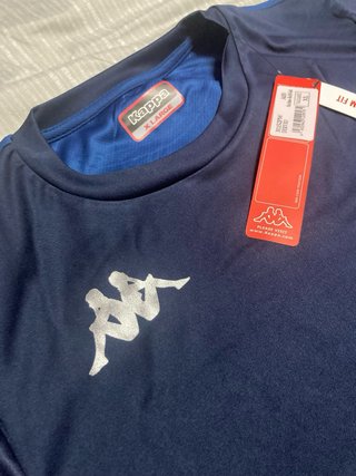 Camiseta deportiva Kappa azul talla XL