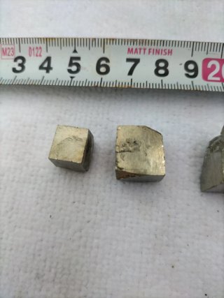 Pirita cubos minerales