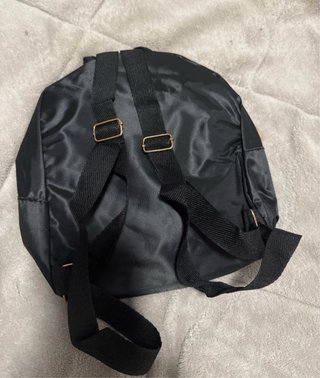 Mochila negra Stitch y Ángel
