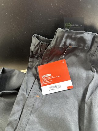 Velilla 103024S; pantalón Stretch bicolor multibolsillos