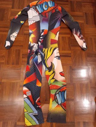 Tuta sci Energiapura pop art 14 anni